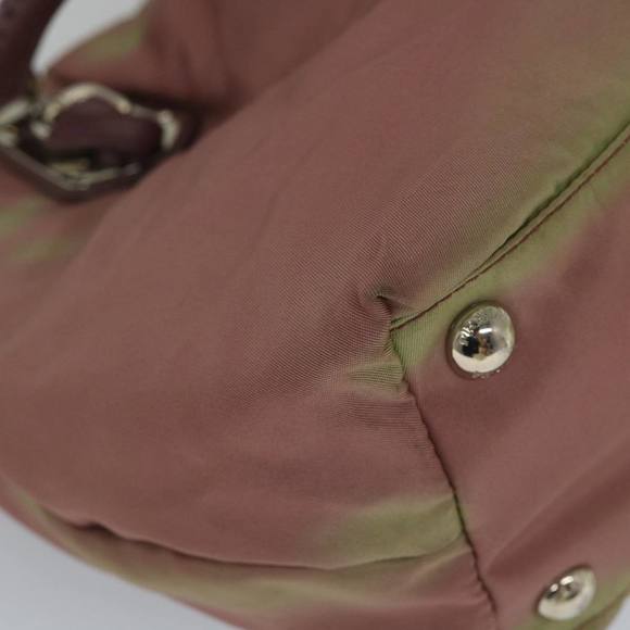 PRADA Hand Bag Nylon Pink Auth am5092 - Picture 16 of 16